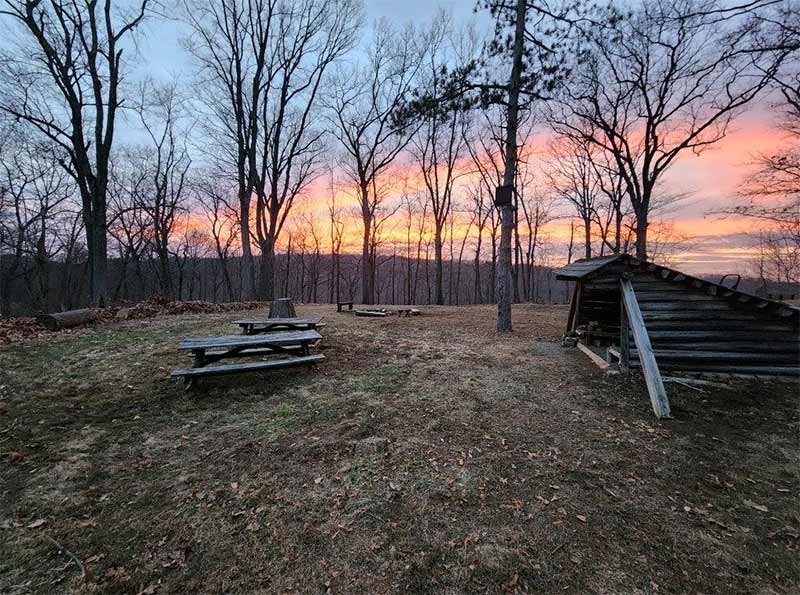 Lean-to Campsite