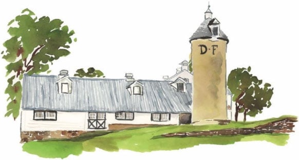 illustration of Dunwalke Farm barn